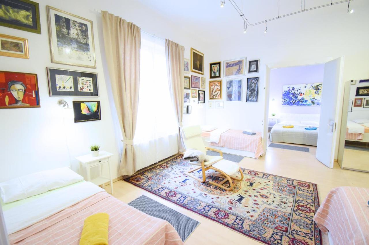 Donos Art Apartment Zagreb Exteriör bild
